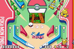 Pokemon Pinball: Ruby and Sapphire screenshot 5 for GameBoy Advance